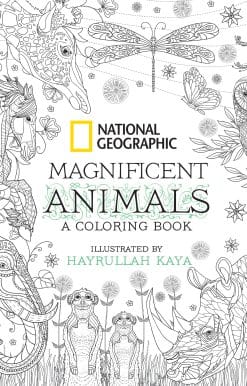 A Coloring Book: National Geographic Magnificent Animals