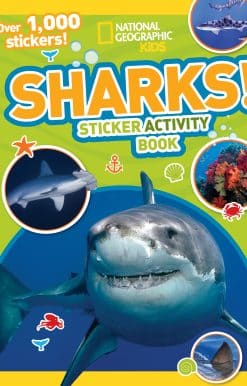 Over 1,000 Stickers!: National Geographic Kids Sharks Sticker Activity Book