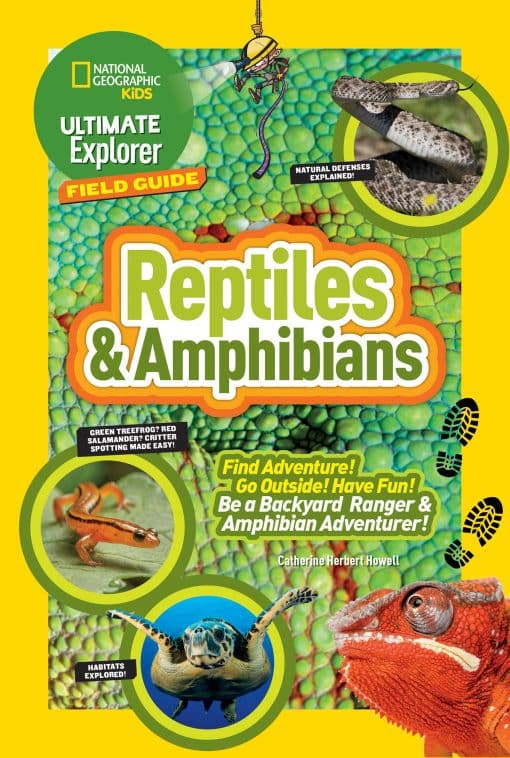 Find Adventure! Go Outside! Have Fun! Be a Backyard Ranger and Amphibian Adventurer!: Ultimate Explorer Field Guide: Reptiles and Amphibians