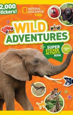 National Geographic Kids Wild Adventures Super Sticker Activity Book