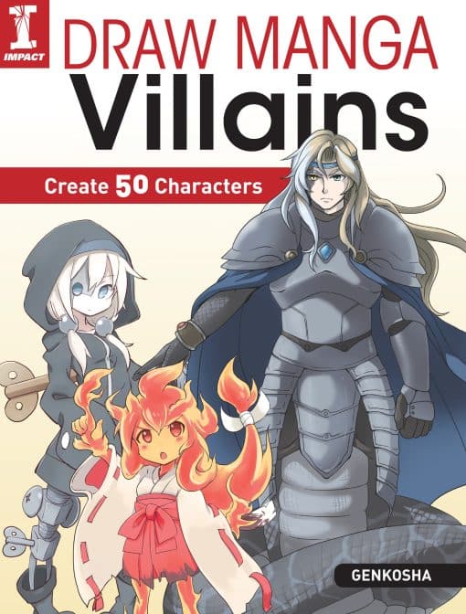 Create 50 Characters: Draw Manga Villains