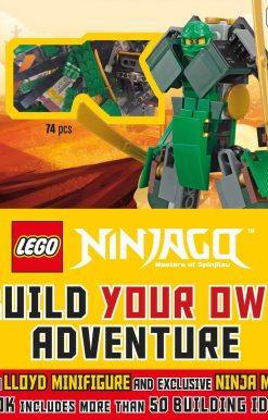 LEGO® NINJAGO: Build Your Own Adventure: With Lloyd Minifigure and Exclusive Ninja Merch, Book Includes More Than 50 Buil