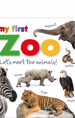 Tabbed Board Books: My First Zoo: Let's Meet the Animals!