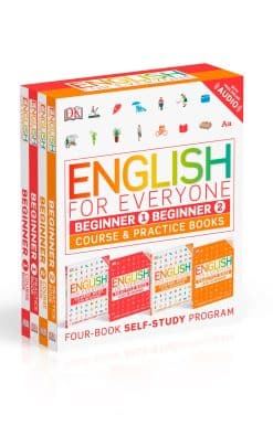 English for Everyone: Beginner Box Set: Course and Practice Books—Four-Book Self-Study Program