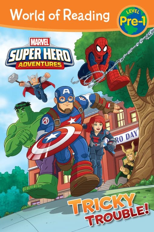 Level Pre-1: World of Reading: Super Hero Adventures: Tricky Trouble!