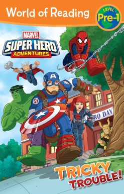 Level Pre-1: World of Reading: Super Hero Adventures: Tricky Trouble!