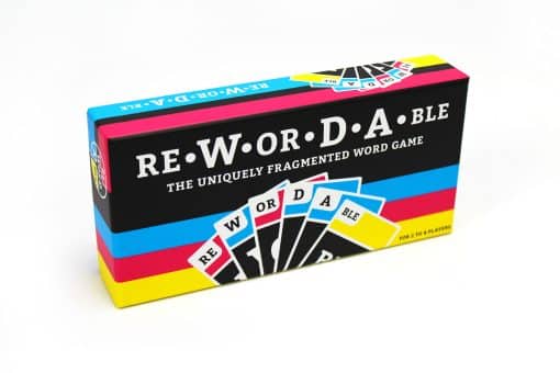 The Uniquely Fragmented Word Game: Rewordable Card Game