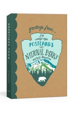 Greetings From: 24 Vintage-Style Postcards of National Parks Across America