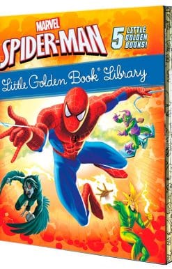 Spider-Man Little Golden Book Library (Marvel): Spider-Man!; Trapped by the Green Goblin; The Big Freeze!; High Voltage!; Night of the Vulture!