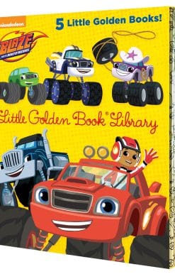 Blaze and the Monster Machines Little Golden Book Library -- 5 Little Golden Books: Five of Nickeoldeon's Blaze and the Monster Machines Little Golden Books