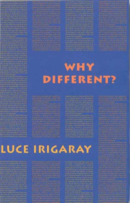 Why Different?: A Culture of Two Subjects
