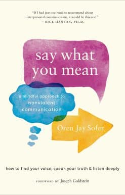 Say What You Mean: A Mindful Approach to Nonviolent Communication