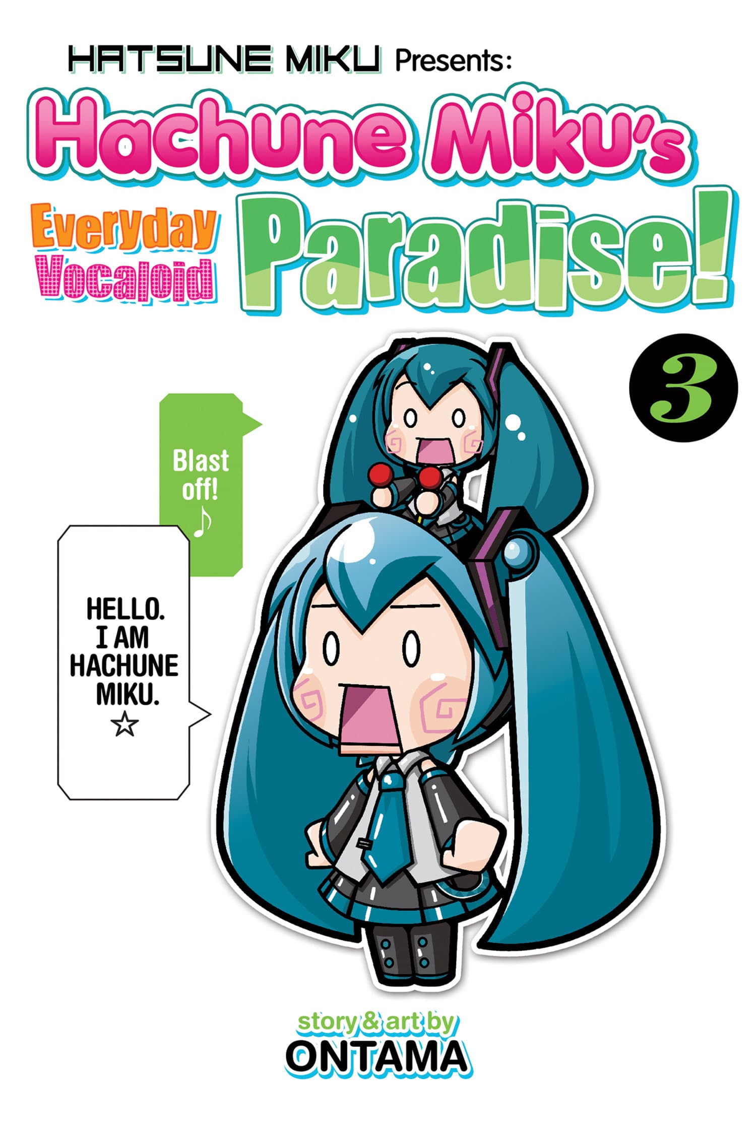 9781626927308 Hatsune Miku Presents: Hachune Miku's Everyday Vocaloid Paradise Vol. 3