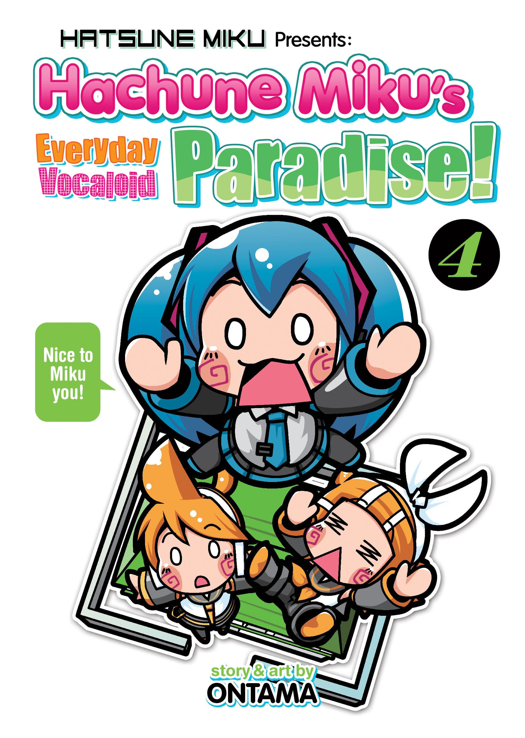 9781626928336 Hatsune Miku Presents: Hachune Miku's Everyday Vocaloid Paradise Vol. 4