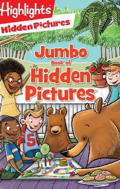 Jumbo Book of Hidden Pictures: Jumbo Activity Book, 200+ Seek-and-Find Puzzles, Classic Black and White Hidden Pictures Puzzles, Highlights Puzzle Book for Kids