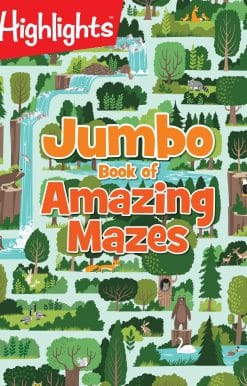 Jumbo Book of Amazing Mazes: Jumbo Activity Book with 175+ Colorful Mazes for Kids, Highlights Maze Book for Kids