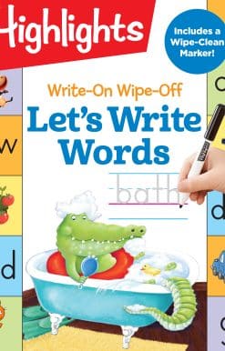 Write-On Wipe-Off Let's Write Words