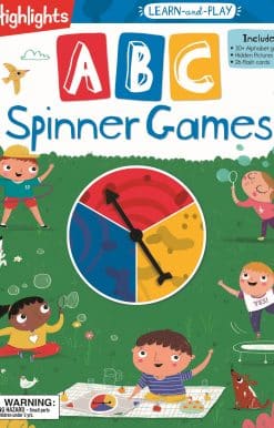 Highlights Learn-and-Play ABC Spinner Games