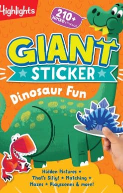 Giant Sticker Dinosaur Fun