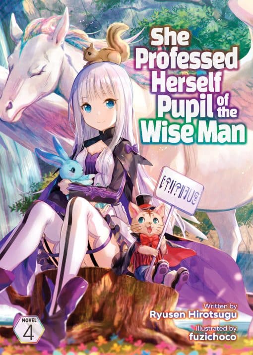 She Professed Herself Pupil of the Wise Man (Light Novel) Vol. 4: