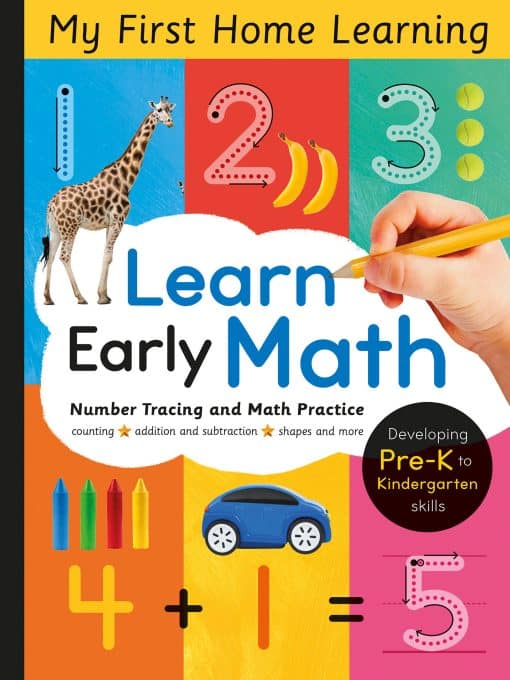 Pencil Control, Number Formation, Line Tracing and More for Ages 3 and Up: Learn Early Math - Number Tracing and Math Practice