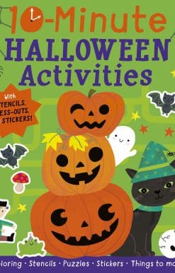 10-Minute Halloween Activities: With Stencils, Press-Outs, and Stickers!