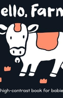 A high-contrast book for babies: Hello Farm!