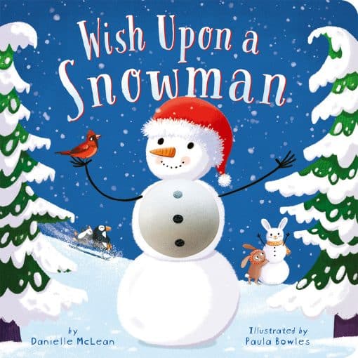 A Touch-and-Feel Christmas Board Book with Squishy Snowman for Kids and Toddlers: Wish Upon a Snowman