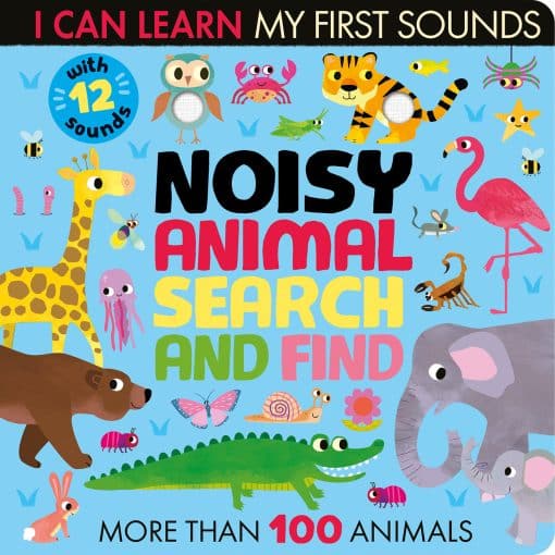 With 12 sounds and more than 100 Animals to find: Noisy Animal Search and Find