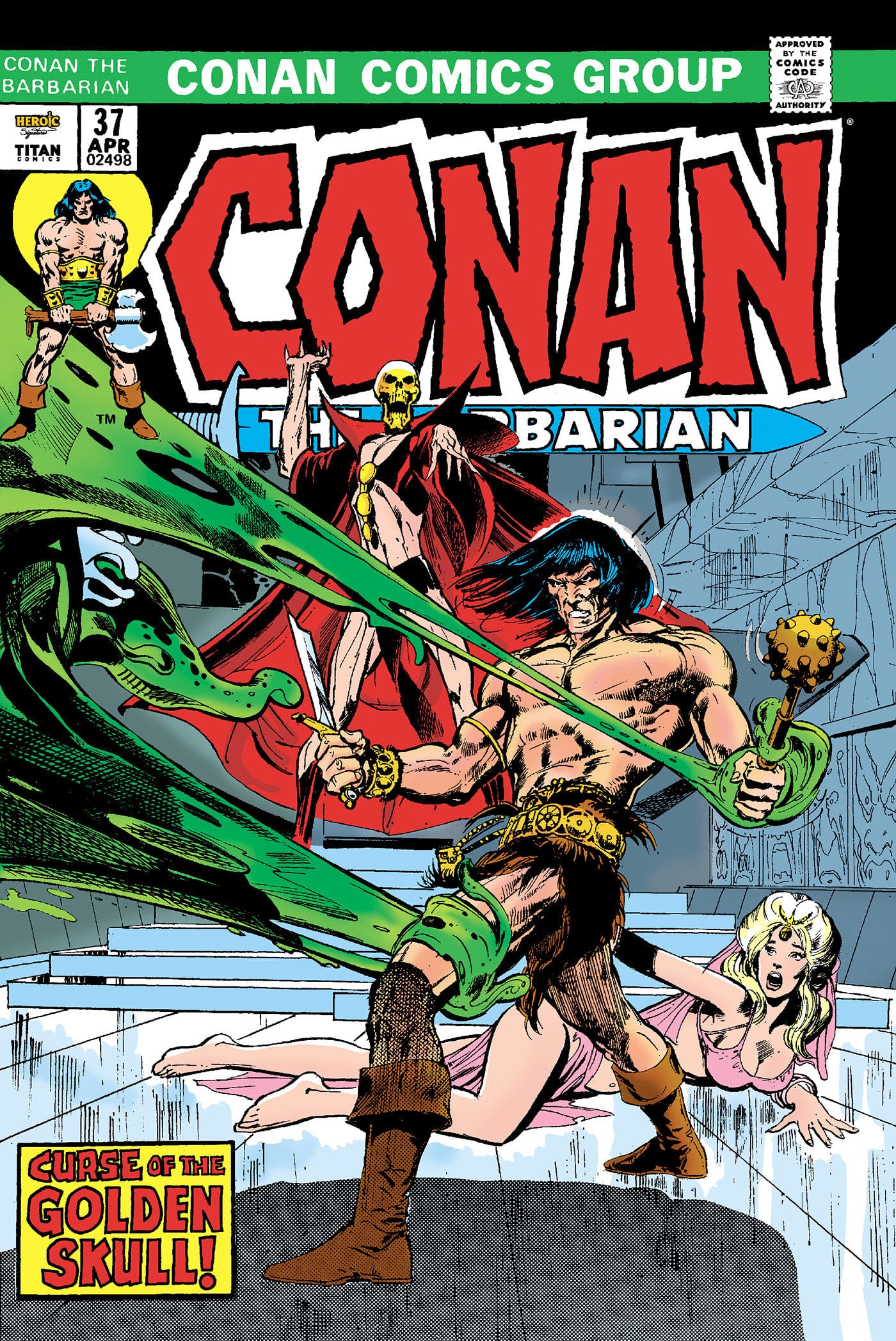 9781787740846 Conan The Barbarian: The Original Comics Omnibus Vol.2