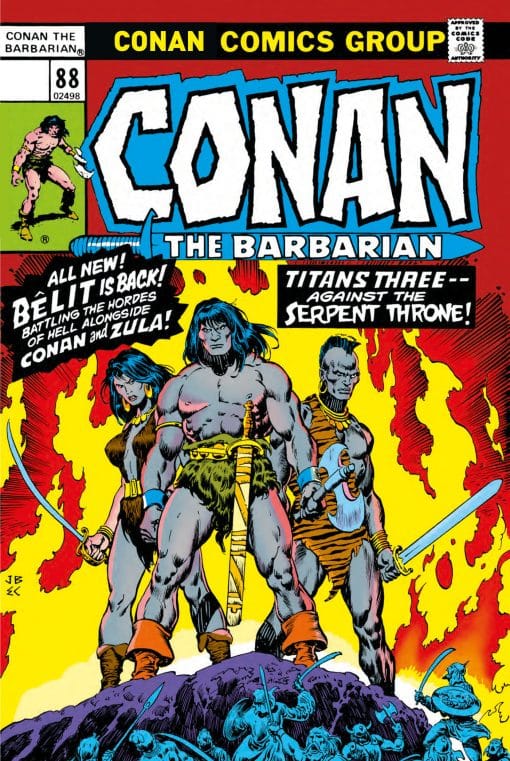 Conan The Barbarian: The Original Comics Omnibus Vol.4