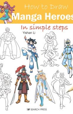 How to Draw Manga Heroes in simple steps