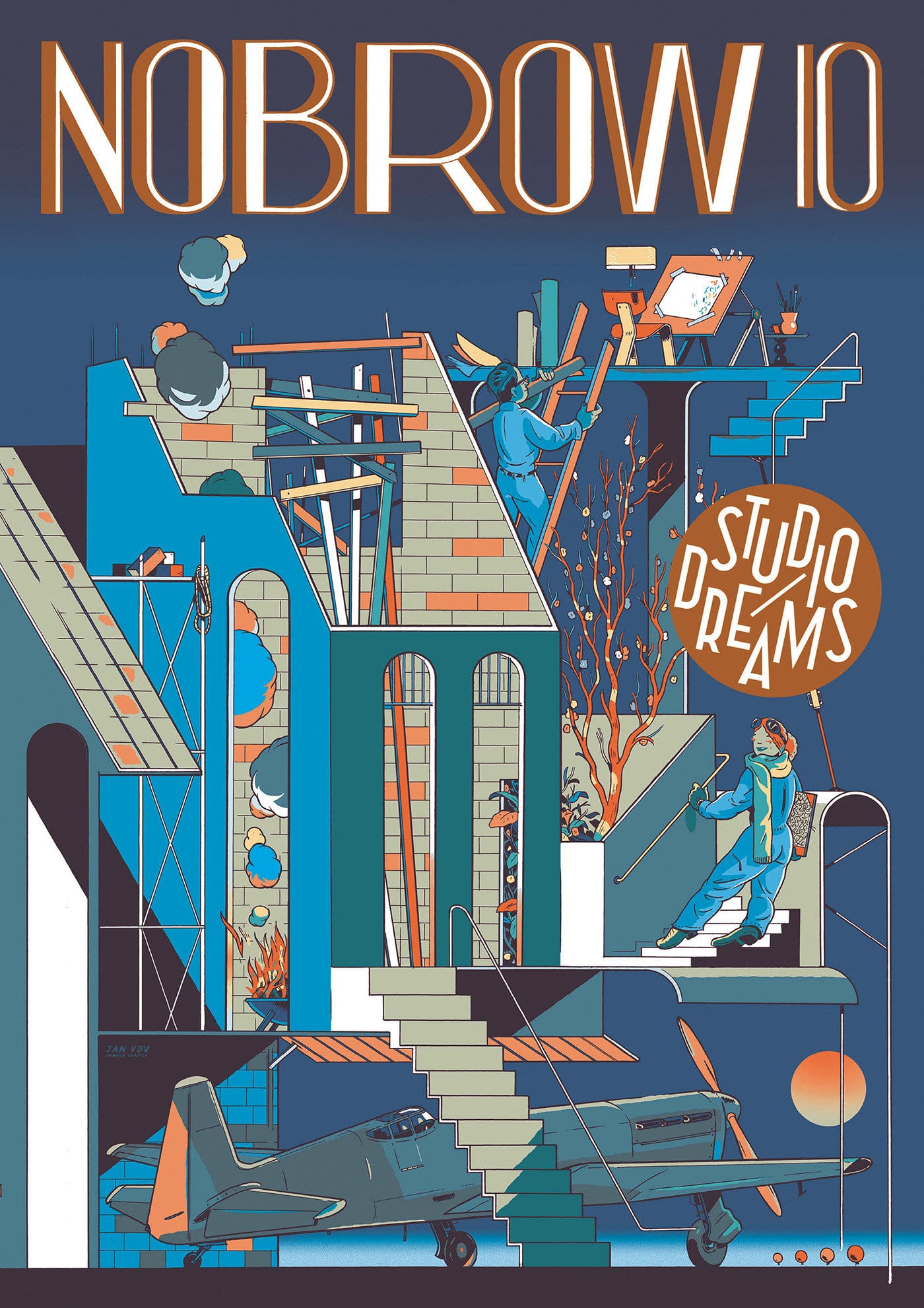 9781910620397 Nobrow 10: Studio Dreams: Nobrow Magazine