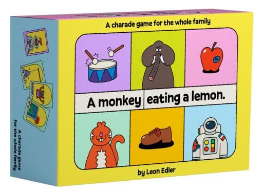 A Monkey Eating a Lemon: A funny charade game for the whole family