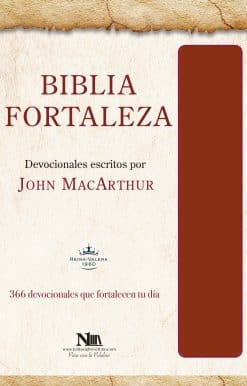 Biblia fortaleza - Marrón imitación piel