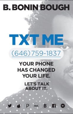 Txt Me: Your Phone Has Changed Your Life. Let's Talk about It.
