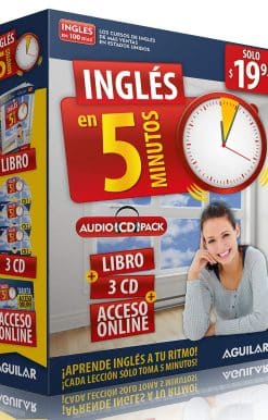 Inglés en 100 días - Inglés en 5 minutos: Aprende inglés a tu ritmo cada lección sólo toma 5 minutos / English in 5 Minutes: Aprende Ingles a tu ritmo cada leccion solo toma 5 minutos