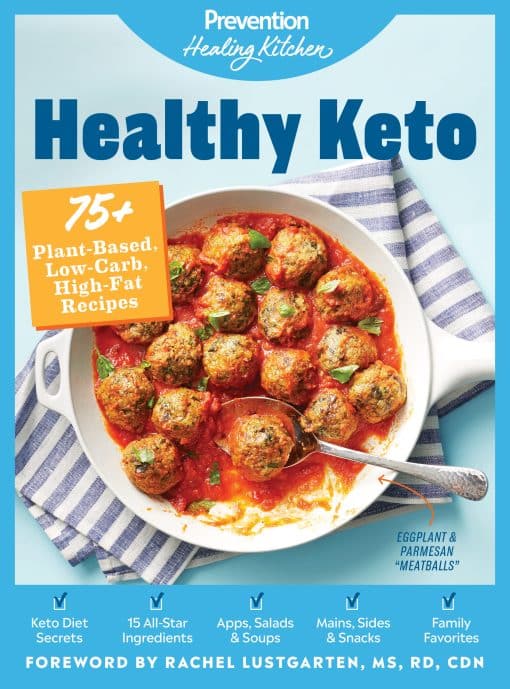 75+ Plant-Based, Low-Carb, High-Fat Recipes: Healthy Keto: Prevention Healing Kitchen