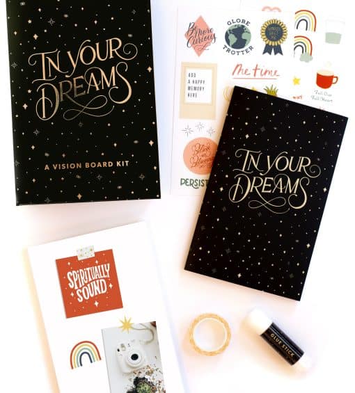 A Vision Board Kit to Visualize Your Ambitions and Plan Your Goals: In Your Dreams