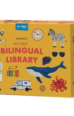 My First Bilingual Library: A Spanish-English Vocabulary Board Book Set of Colors, Numbers, Animals, ABCs, and More