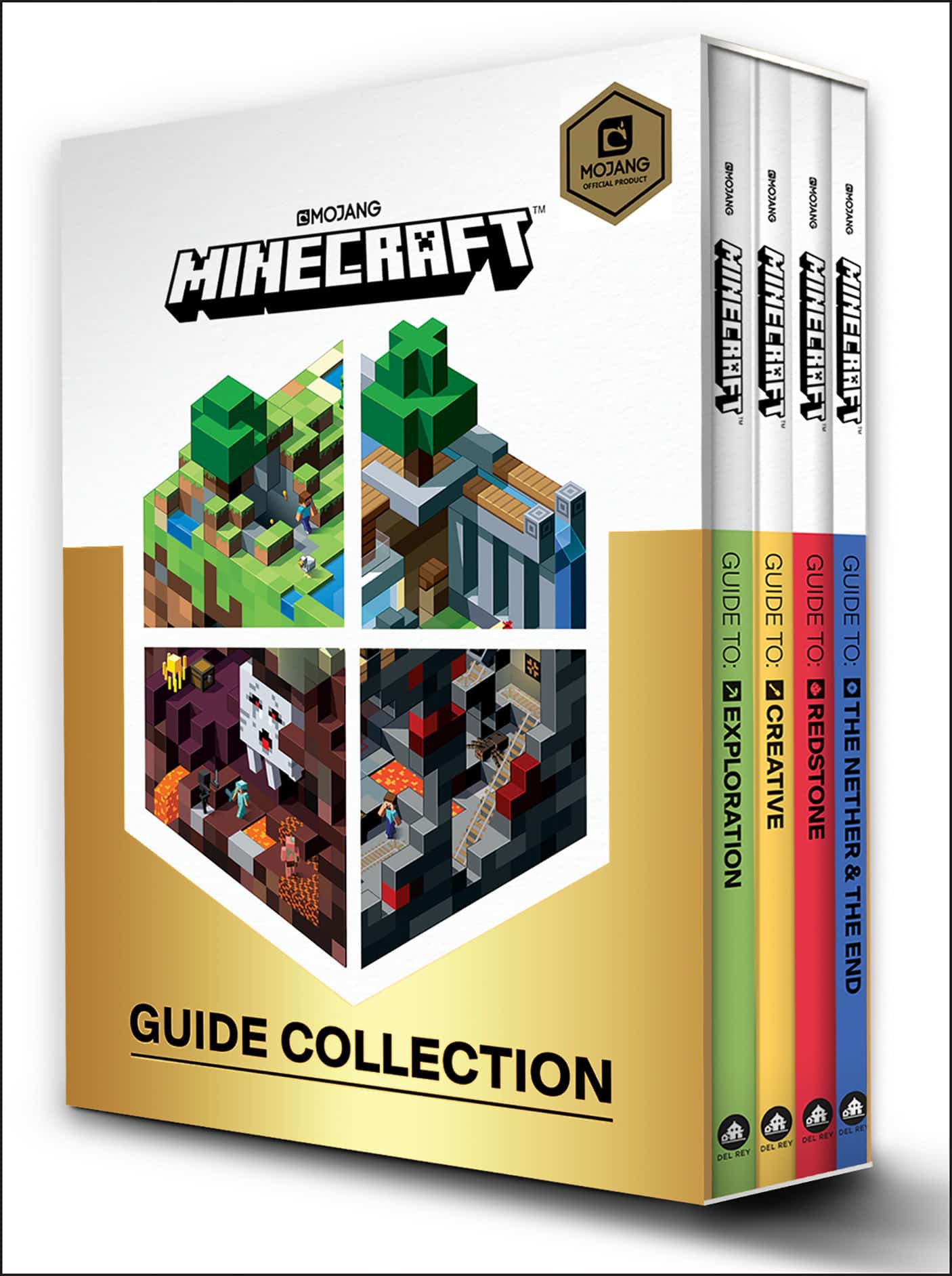 9781984818348 Minecraft: Guide Collection 4-Book Boxed Set (2018 Edition): Exploration; Creative; Redstone; The Nether & the End