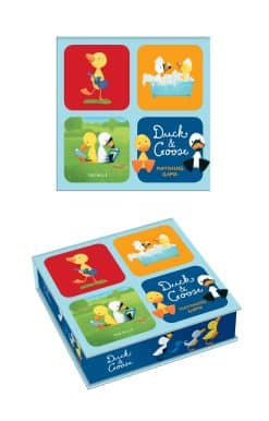 Duck & Goose Matching Game: A Memory Game with 20 Matching Pairs for Children