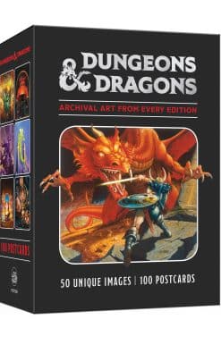 Dungeons & Dragons 100 Postcards: Archival Art from Every Edition