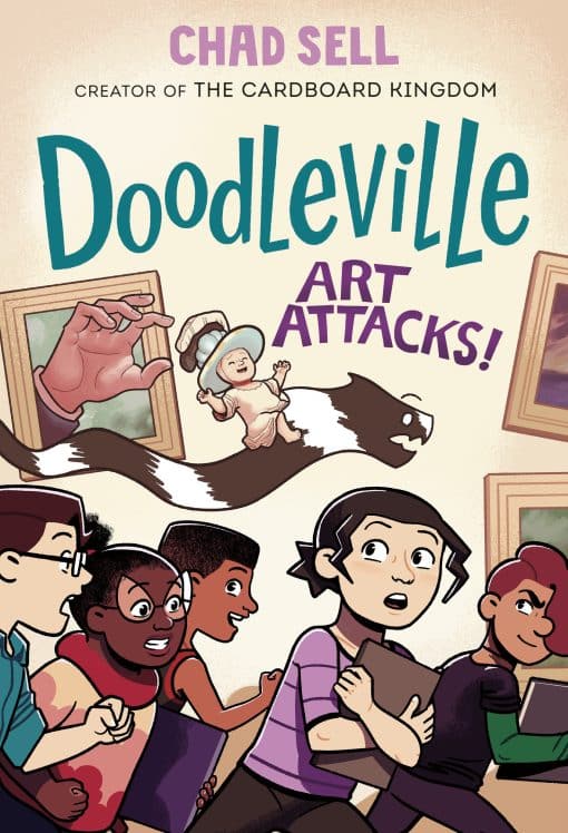 (A Graphic Novel): Doodleville #2: Art Attacks!