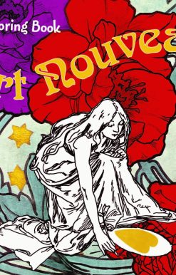 Coloring Book Art Nouveau
