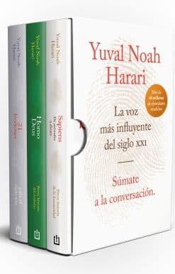 Estuche Harari (contiene: Sapiens; Homo Deus; 21 lecciones para el siglo XXI) / Yuval Noah Harari Books Set (Sapiens, Homo Deus, 21 Lessons for 21st Century)