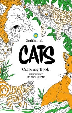 Cats: A Smithsonian Coloring Book