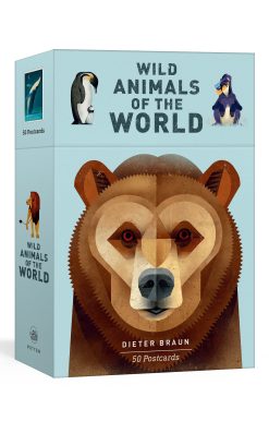 Wild Animals of the World: 50 Postcards