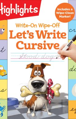 Write-On Wipe-Off Let's Write Cursive