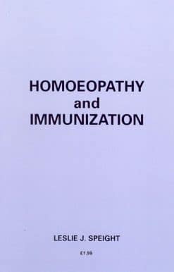 Homoeopathy And Immunization